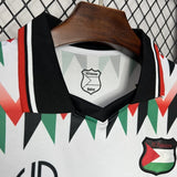 Football Shirt CD Palestino Hypepeace 25-26 White Retro extra 5