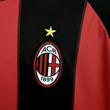 Football Shirt AC Milan Home 10-11 Long Sleeves Retro extra 5