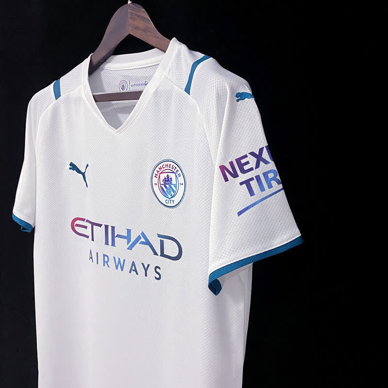 Football Shirt Manchester City Away 21-22 extra 4