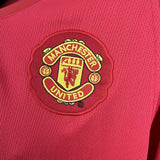Football Shirt Manchester United Home 07-08 Long Sleeves Retro extra 5