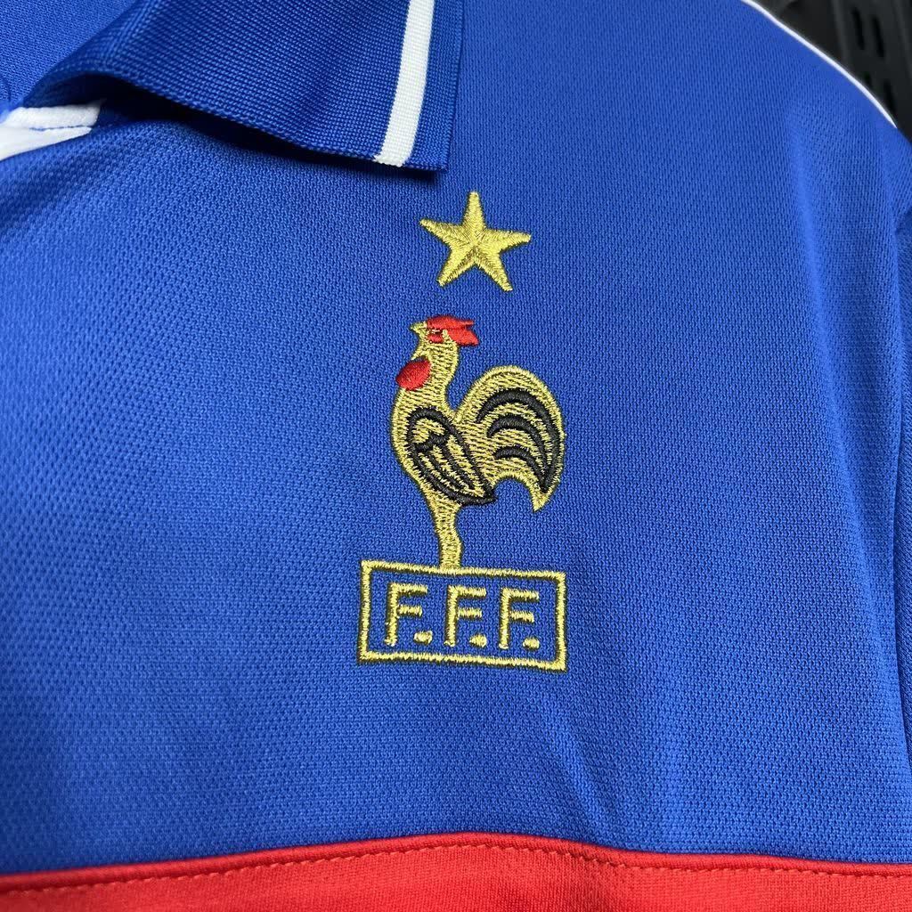 Football Shirt France Home 2000 Retro extra 5
