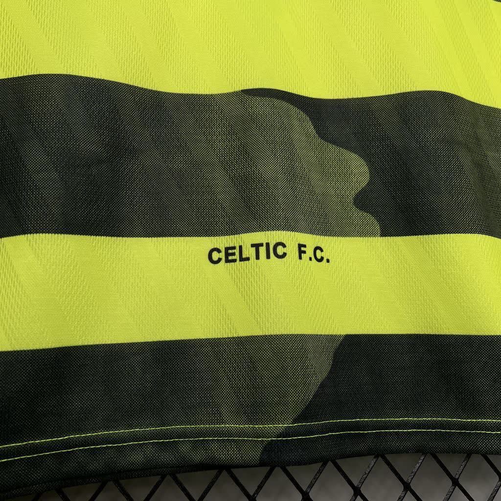 Football Shirt Celtic Away 96-97 Retro extra 5