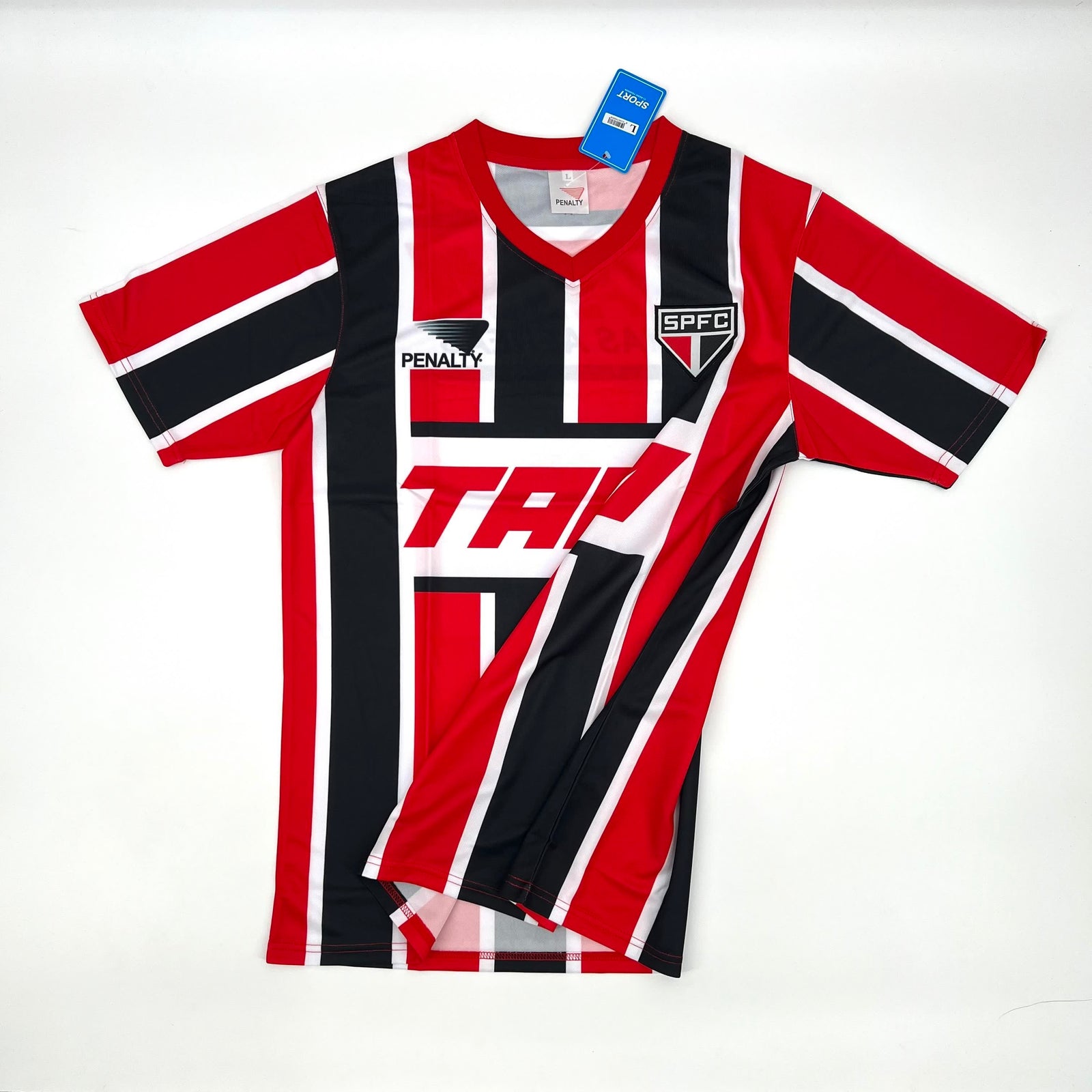 Football Shirt Sao Paulo Away 91-93 Retro extra 5
