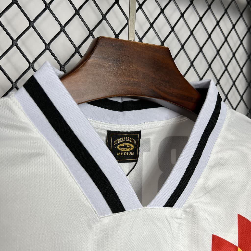 Football Shirt Club America Retro 95-96 White extra 5