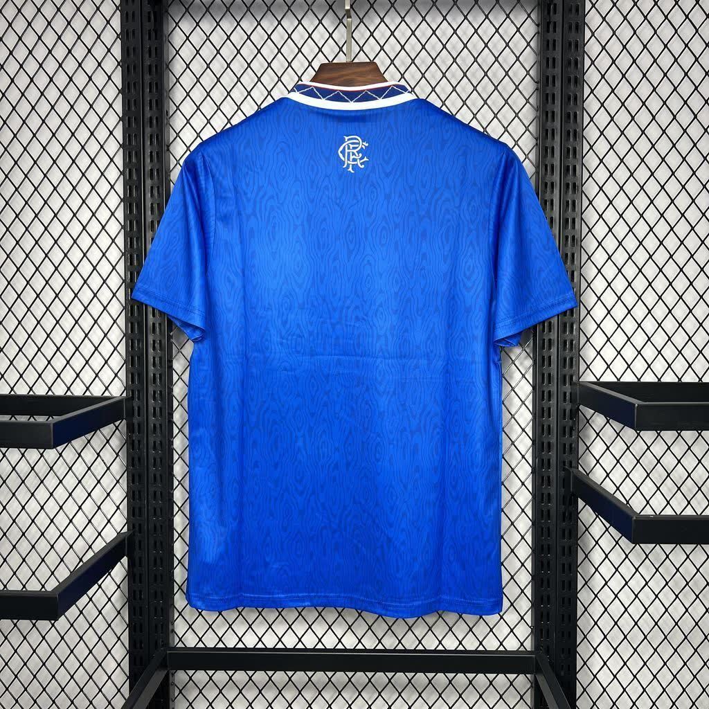 Football Shirt Rangers Home 90-92 Retro back