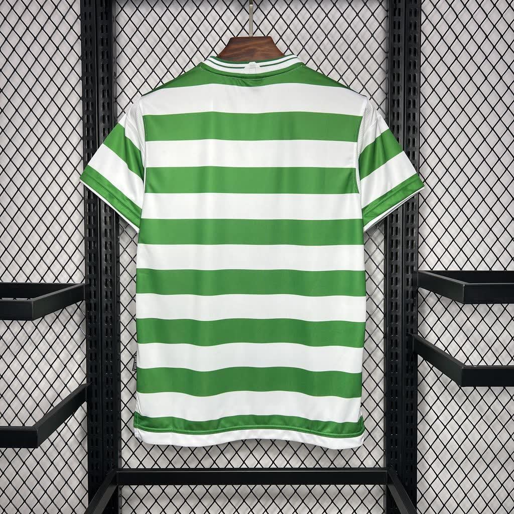 Football Shirt Celtic Home 99-00 Retro back