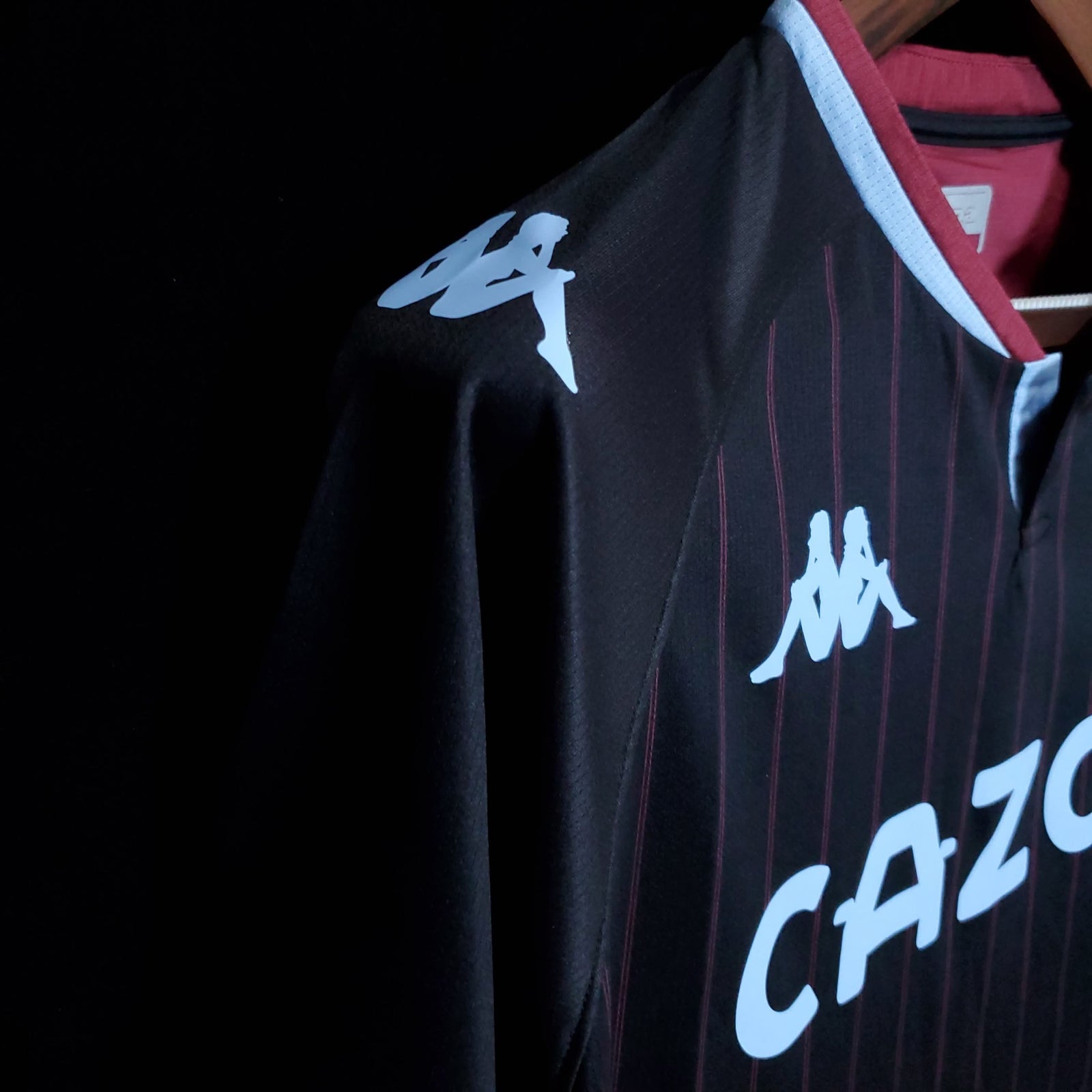 Football Shirt Aston Villa Away 20-21 extra 5