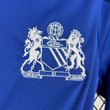 Football Shirt Manchester United Blue Retro 24-25 Long Sleeves extra 5