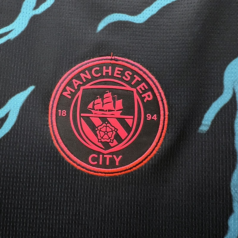 Football Shirt Manchester City Third 23-24 extra 5