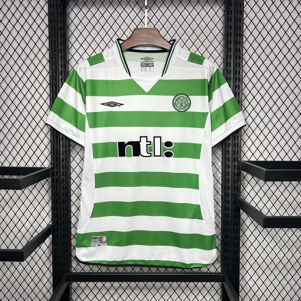 Football Shirt Celtic Home 01-03 Retro extra 5