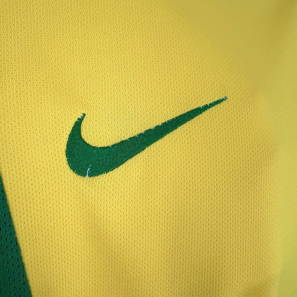 Football Shirt Brazil Home 2002 Retro extra 5