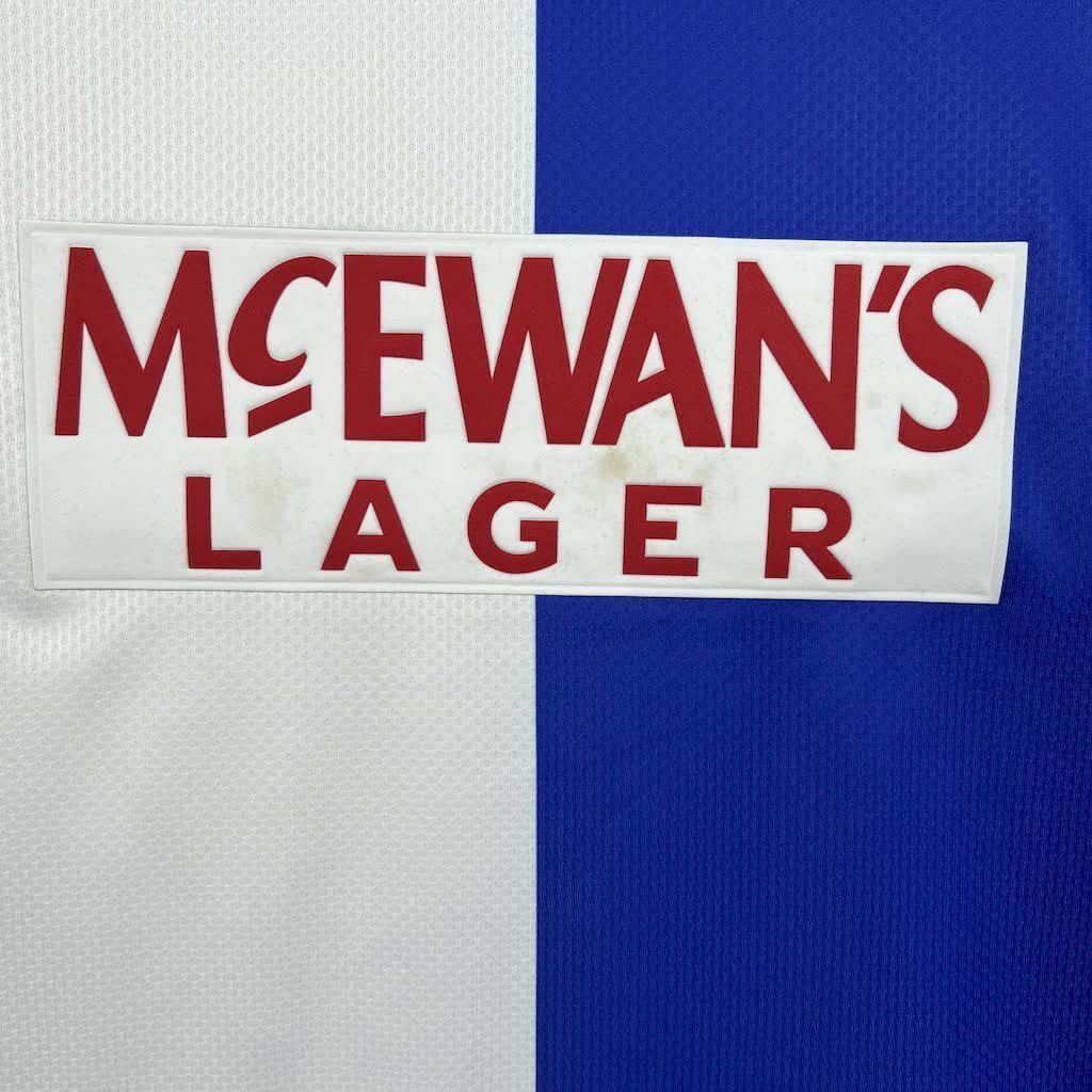 Football Shirt Blackburn Rovers Home 94-95 Retro extra 5