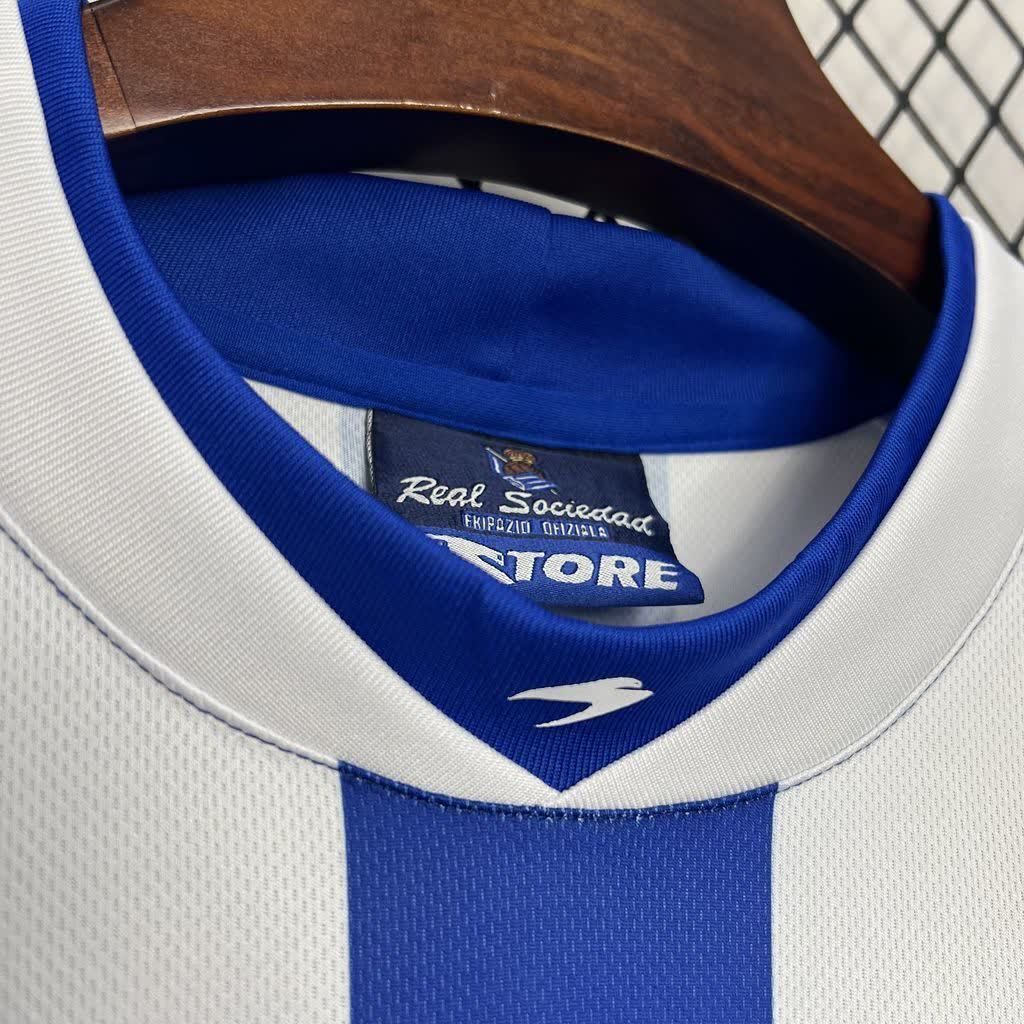 Football Shirt Real Sociedad Home 02-03 extra 5