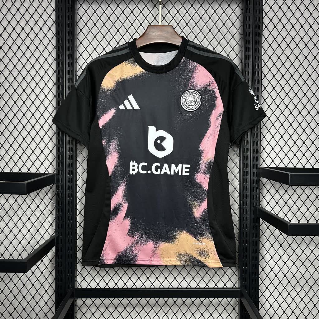 Football Shirt Leicester City Away 24-25 extra 5