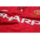 Football Shirt Manchester United Home 92-93 Retro extra 5