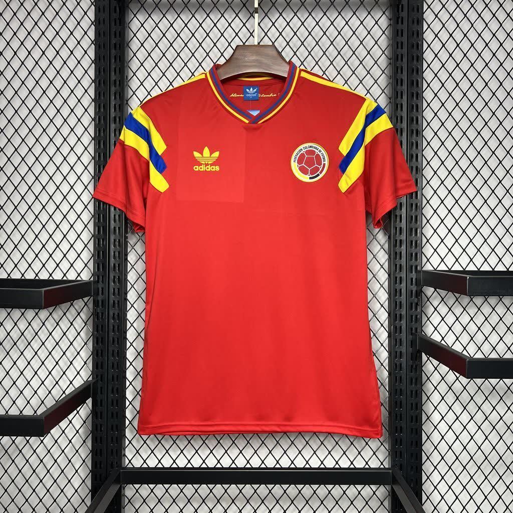 Football Shirt Colombia Away 90-91 Retro extra 5