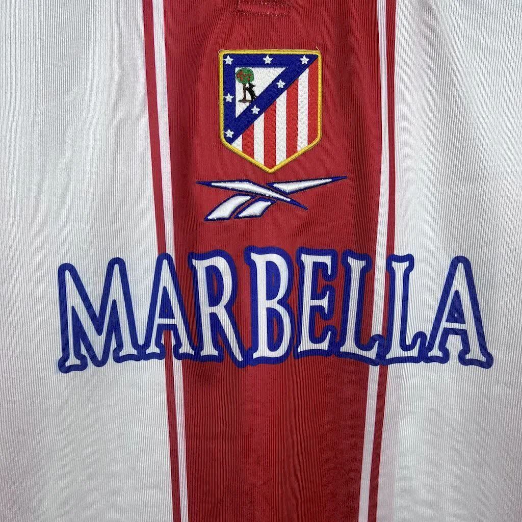 Football Shirt Atletico Madrid Home 99-00 Retro Marbella extra 5