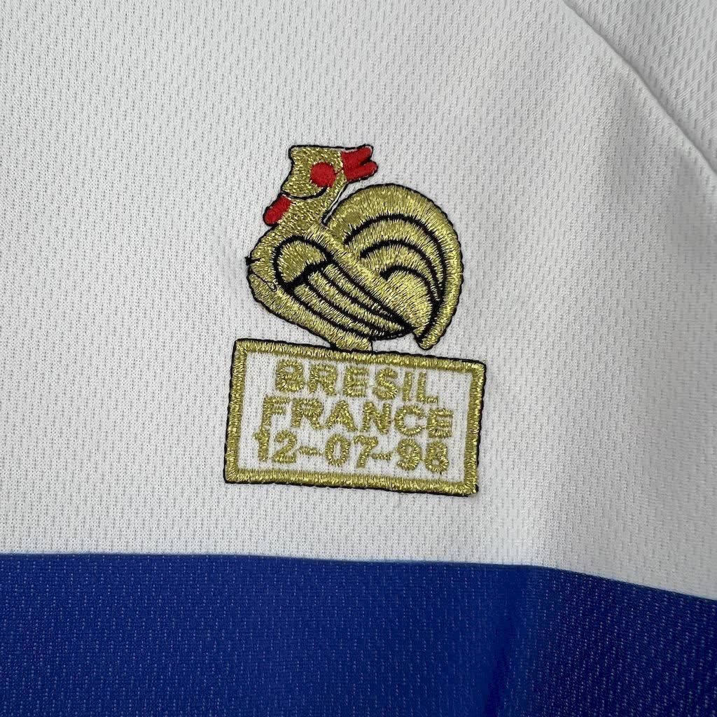 Football Shirt France Away 98-99 Retro extra 5