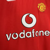 Football Shirt Manchester United Home 02-04 Retro extra 5
