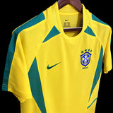 Football Shirt Brazil Home 02-03 Retro extra 5