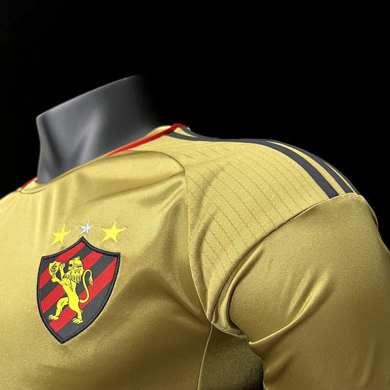 Football Shirt Sport Recife Gold 25-26 extra 5