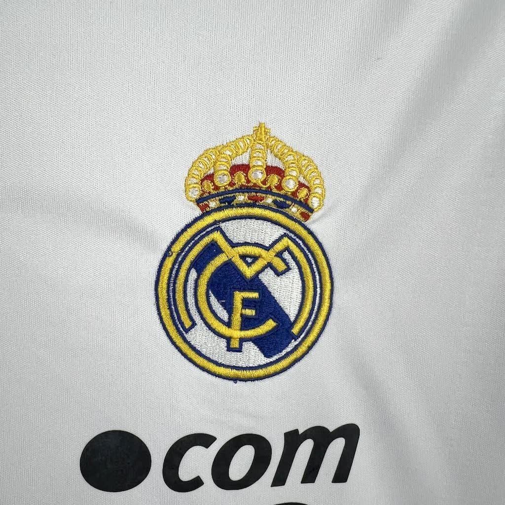 Football Shirt Real Madrid Home 09-10 Retro extra 5