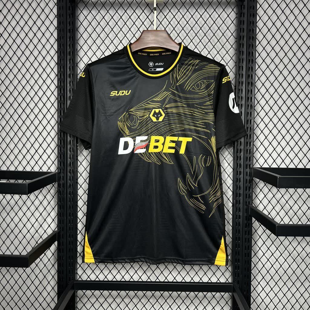 Football Shirt Wolverhampton Wanderers Away 25-26 extra 5