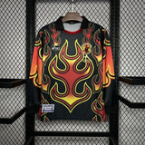 Football Shirt Japan Goalkeeper 1998 Red Flame Retro extra 5