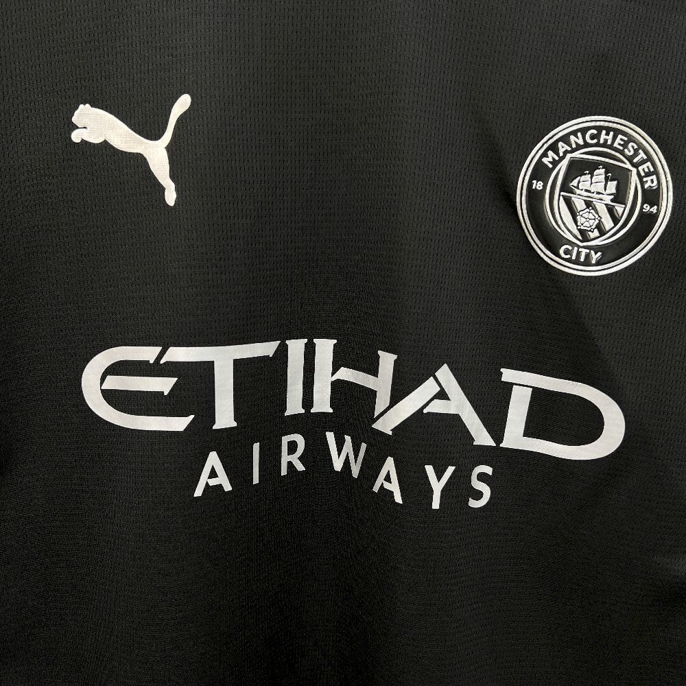 Football Shirt Manchester City Away 25-26 Long Sleeve extra 5