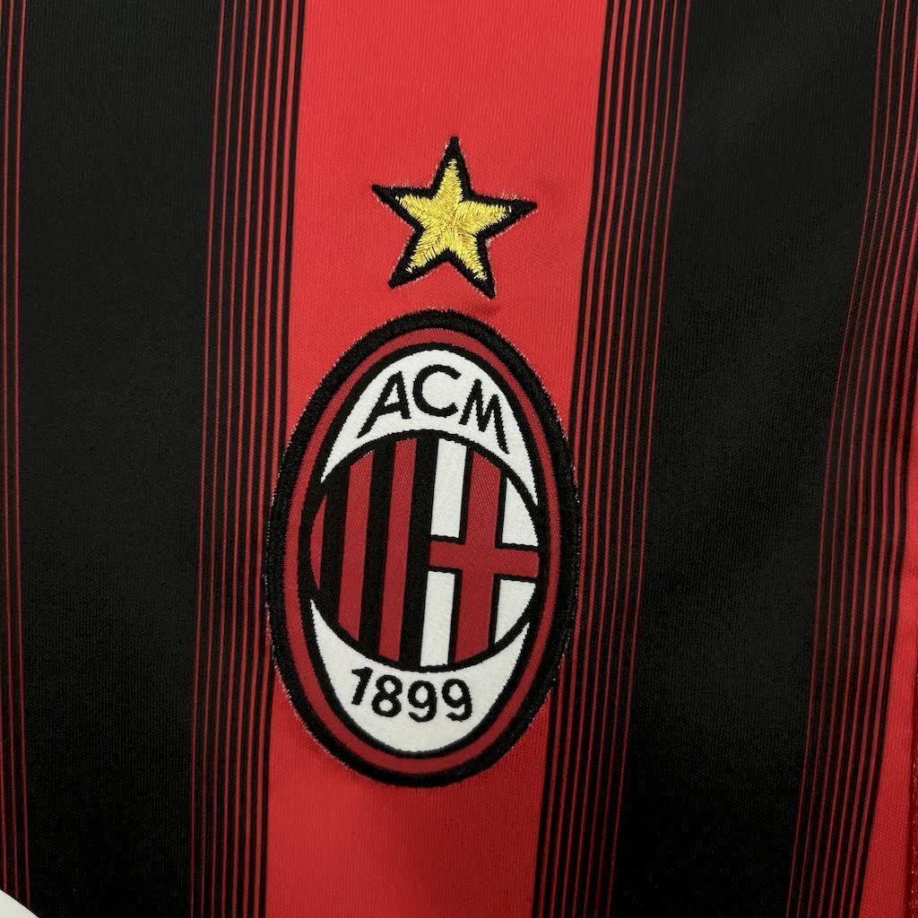 Football Shirt AC Milan Home 04-05 Retro extra 5