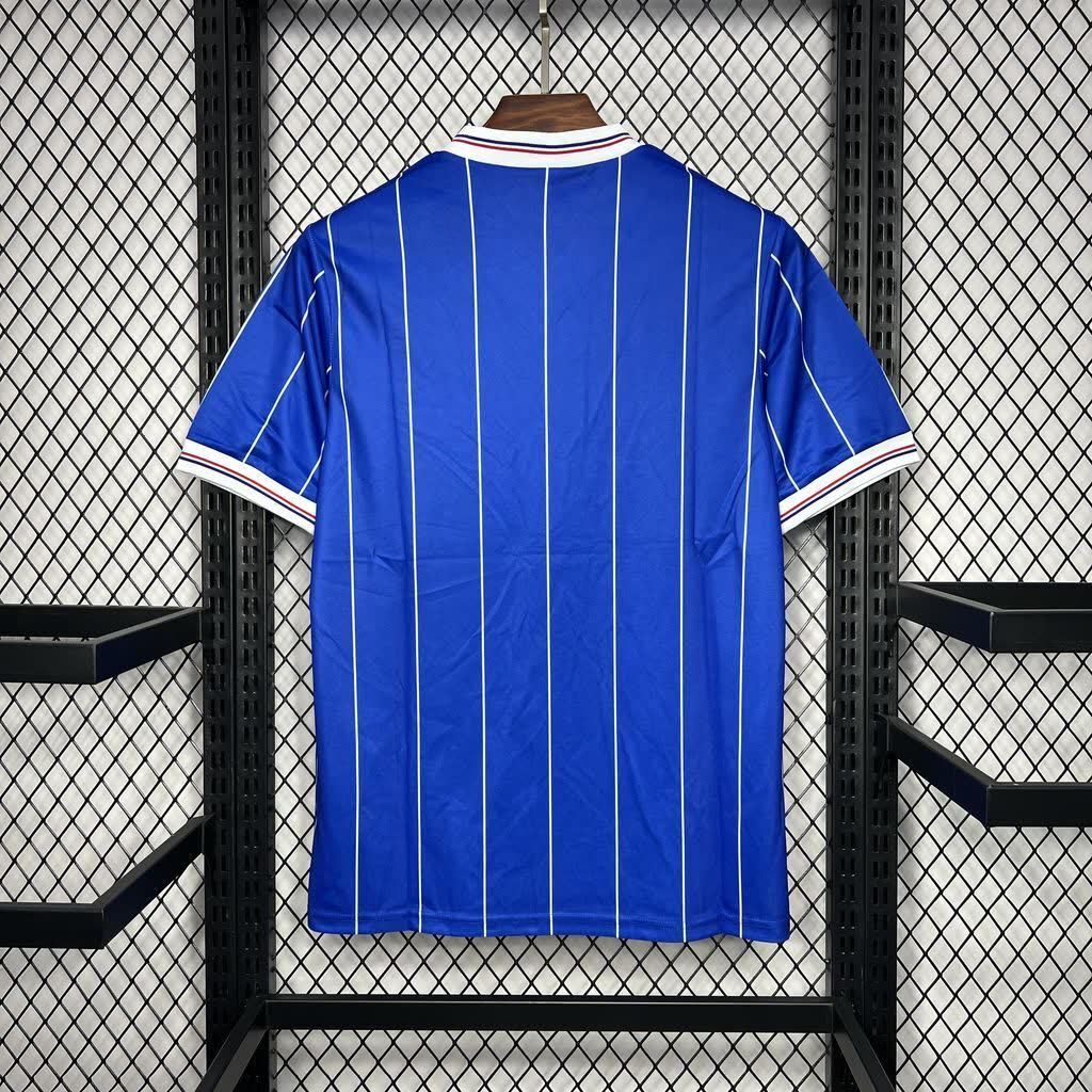 Football Shirt Rangers Home 82-84 Retro back