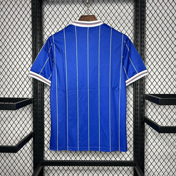 Football Shirt Rangers Home 82-84 Retro back