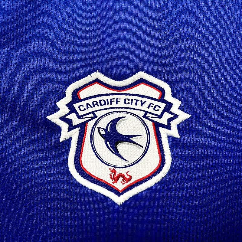 Football Shirt Cardiff City Home 21-22 extra 5