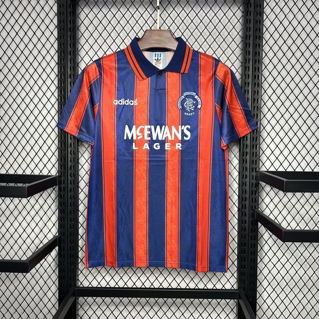 Football Shirt Rangers Away 93-94 Retro extra 5