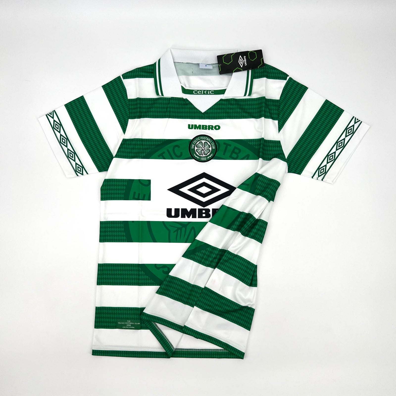 Football Shirt Celtic FC Home 98-99 Retro extra 5