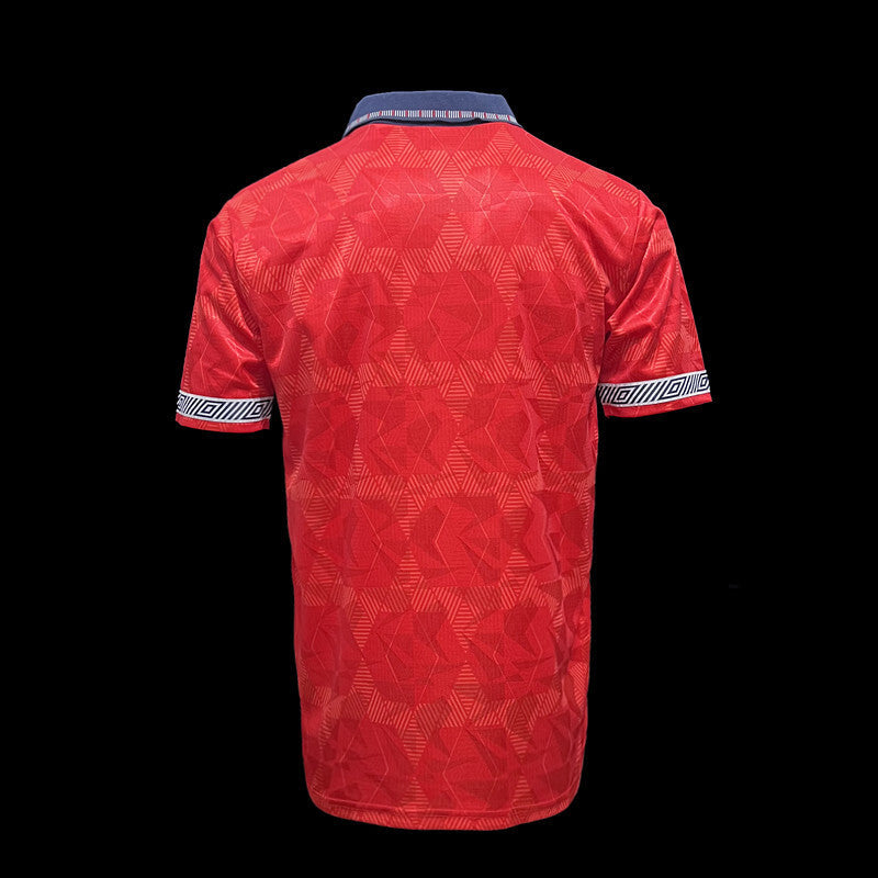 Football Shirt England 90-91 Away Retro back