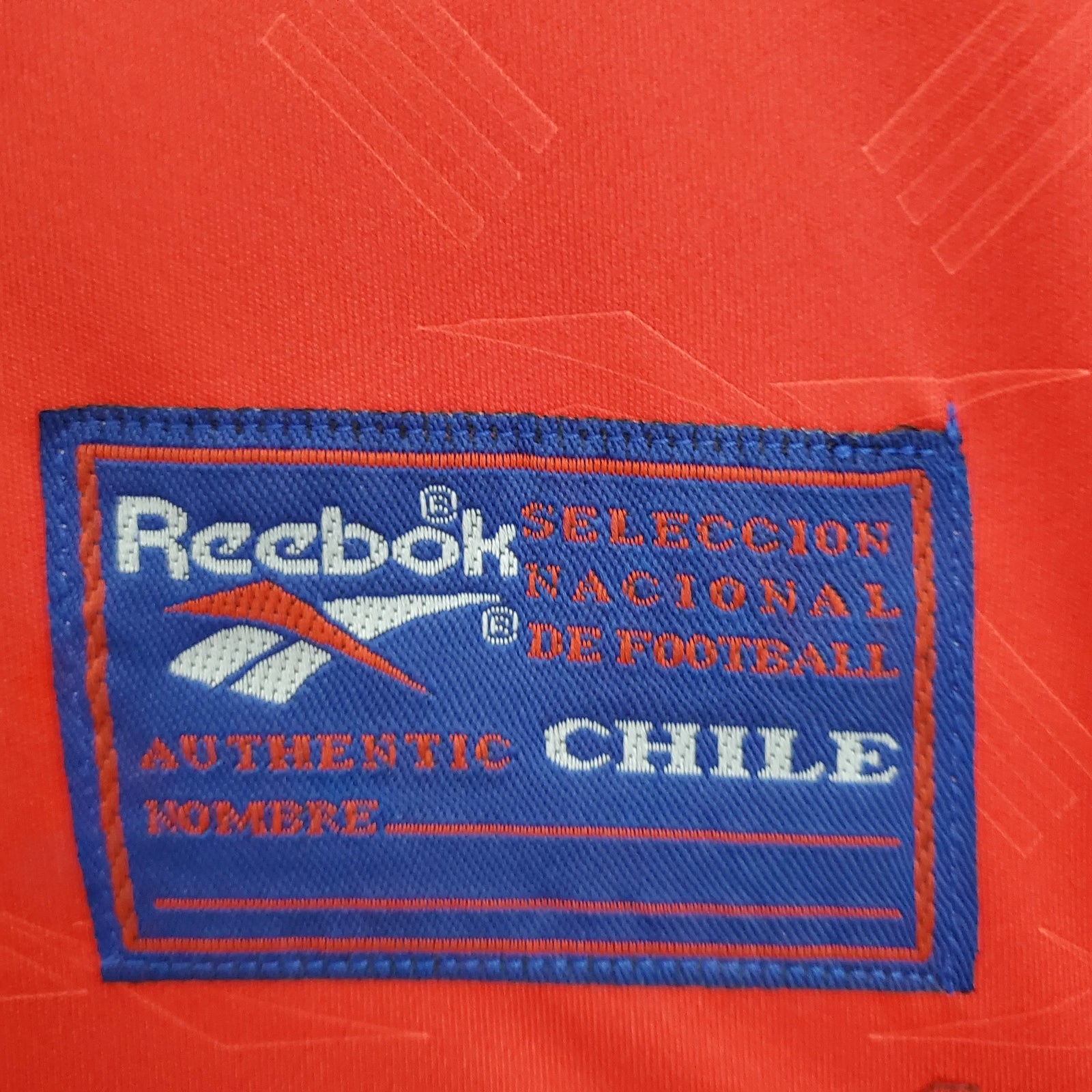 Football Shirt Chile Home 98-99 Retro extra 5