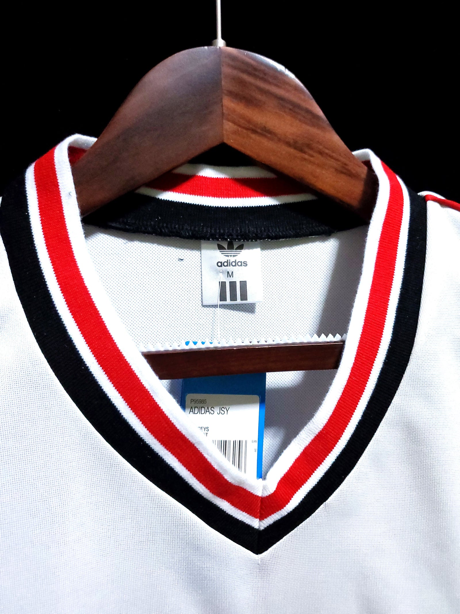 Football Shirt Manchester United Away 85-86 Retro extra 5
