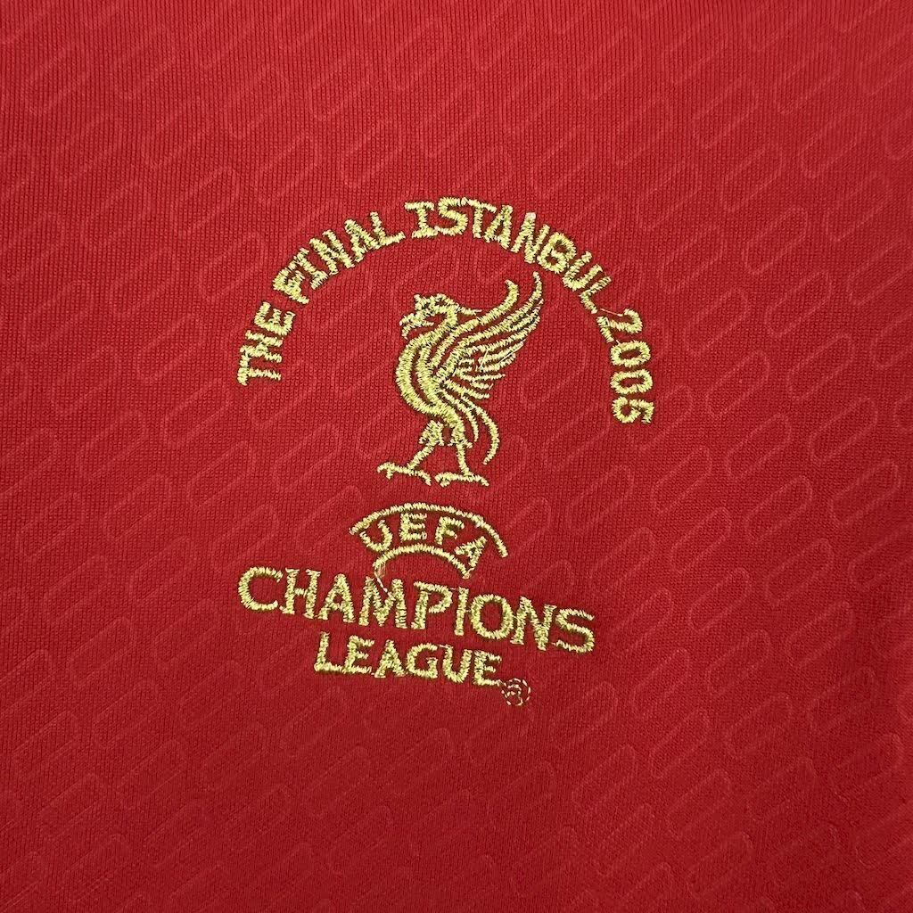 Football Shirt Liverpool FC Home 05-06 Retro extra 5