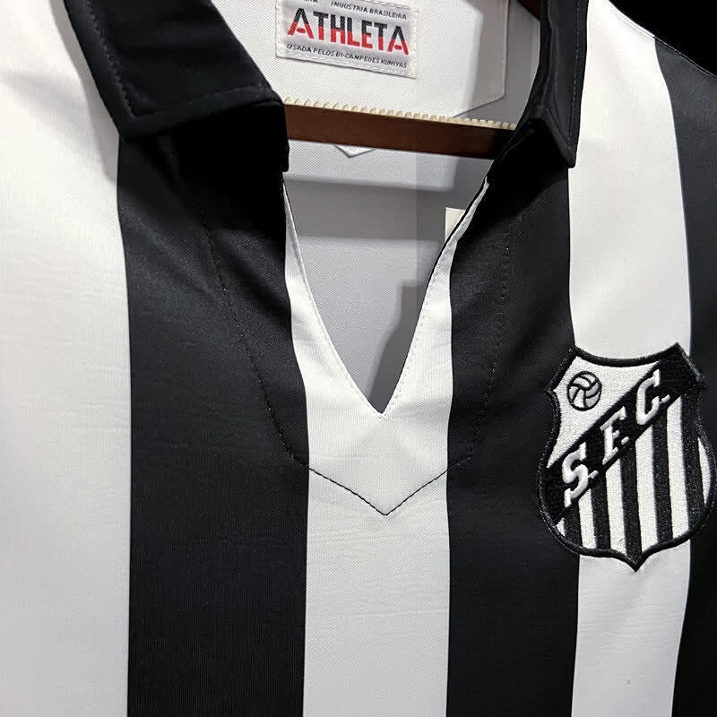 Football Shirt Santos FC Home 1958 Retro 25-26 extra 5