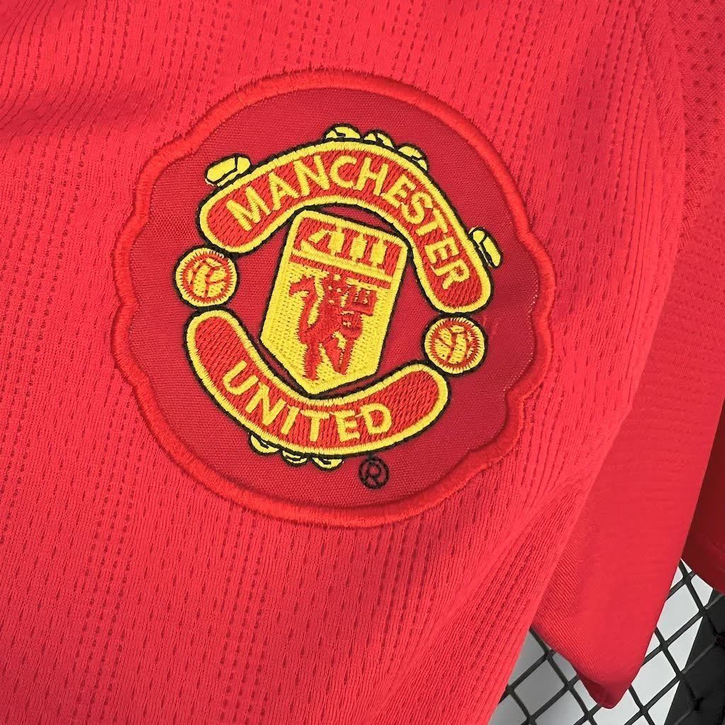 Football Shirt Manchester United Home 07-08 UCL Retro extra 5