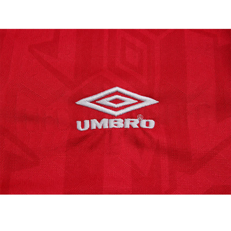 Football Shirt Manchester United Home 92-94 Long Sleeve extra 5