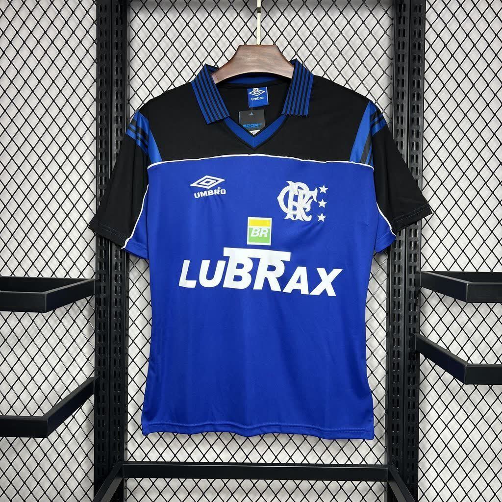 Football Shirt Flamengo Blue Goalkeeper 1999 extra 5