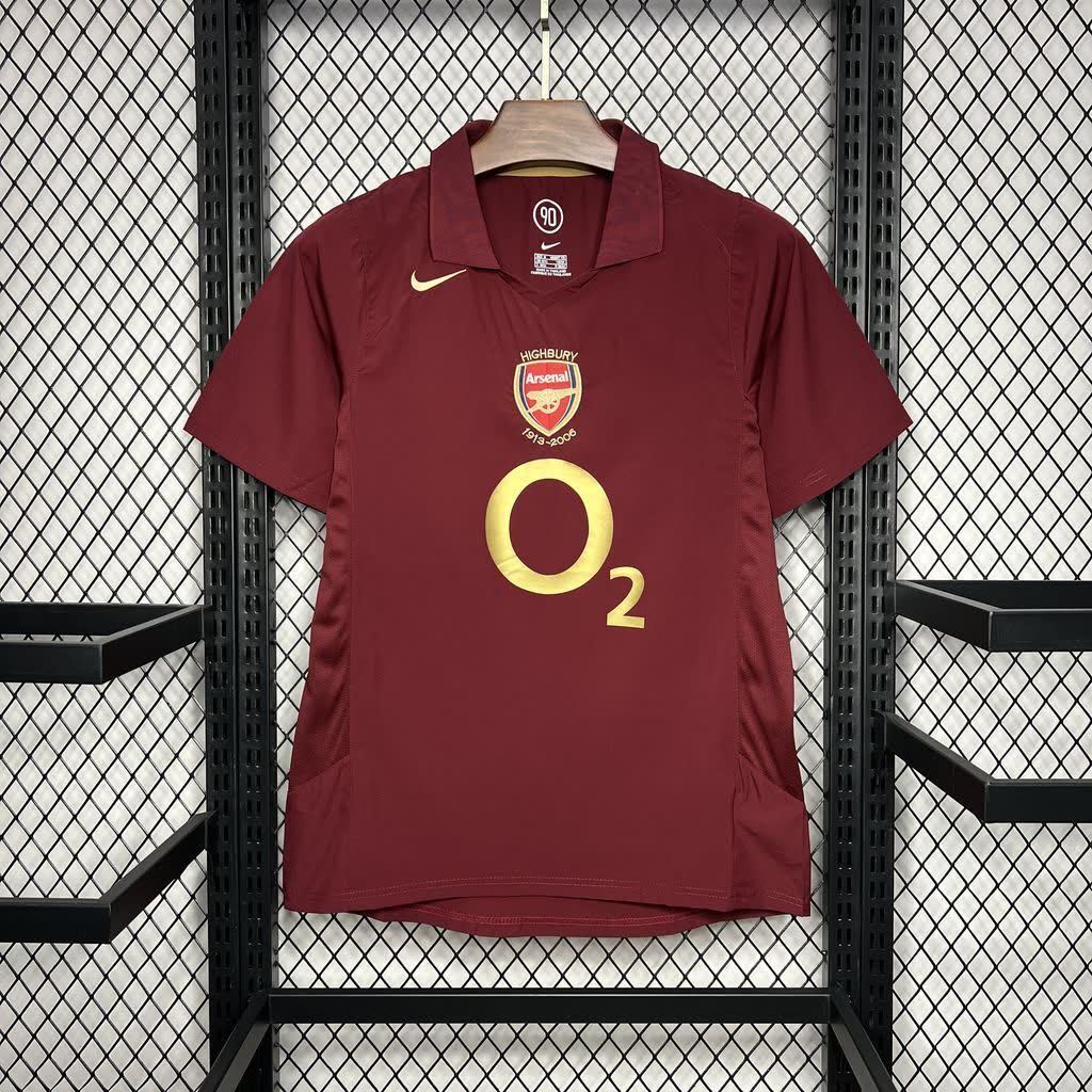 Football Shirt Arsenal Home 05-06 Retro extra 5