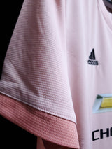 Football Shirt Manchester United Pink 18-19 Away extra 5