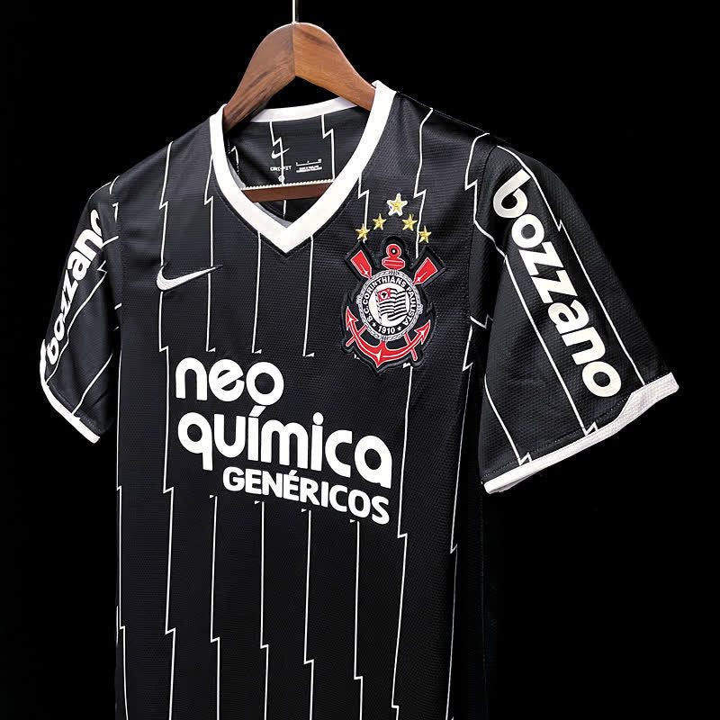 Football Shirt Corinthians Away 11-12 extra 5