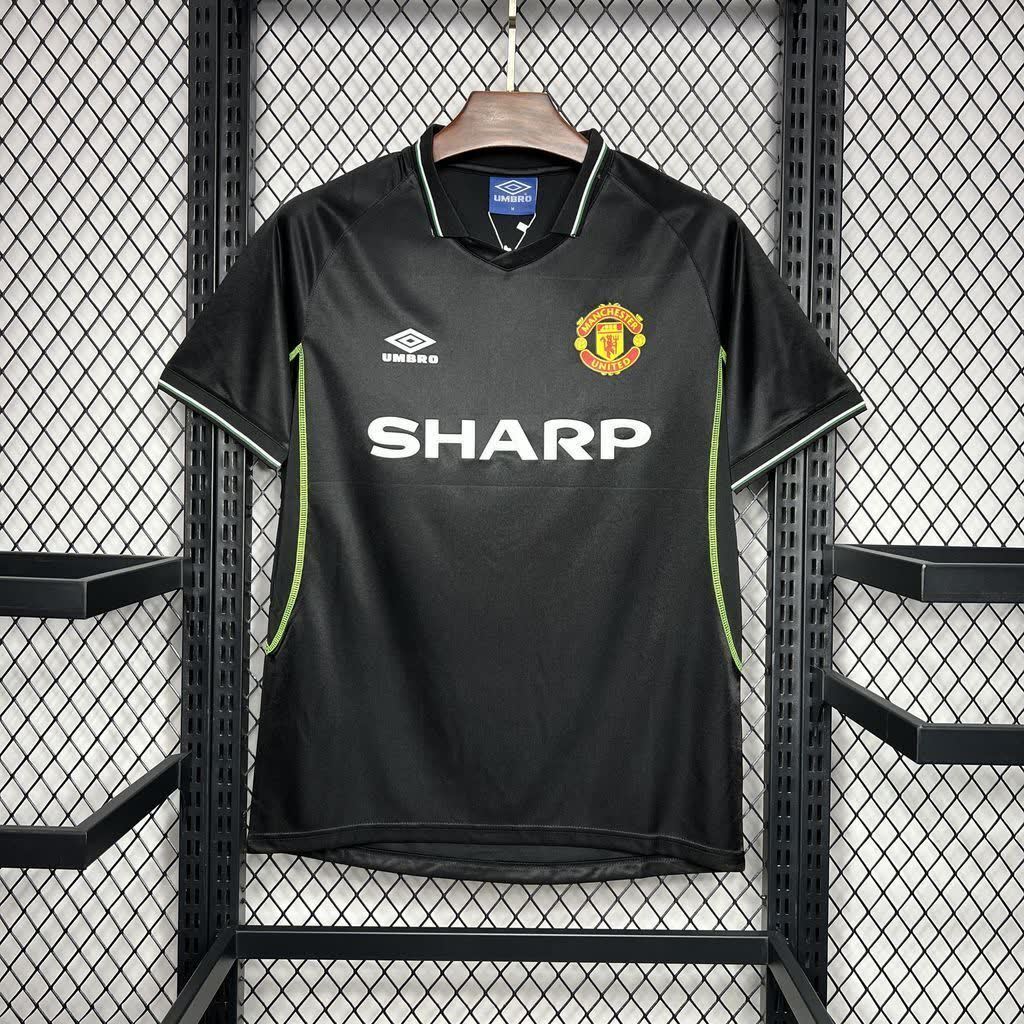 Football Shirt Manchester United Third 98-99 Retro extra 6