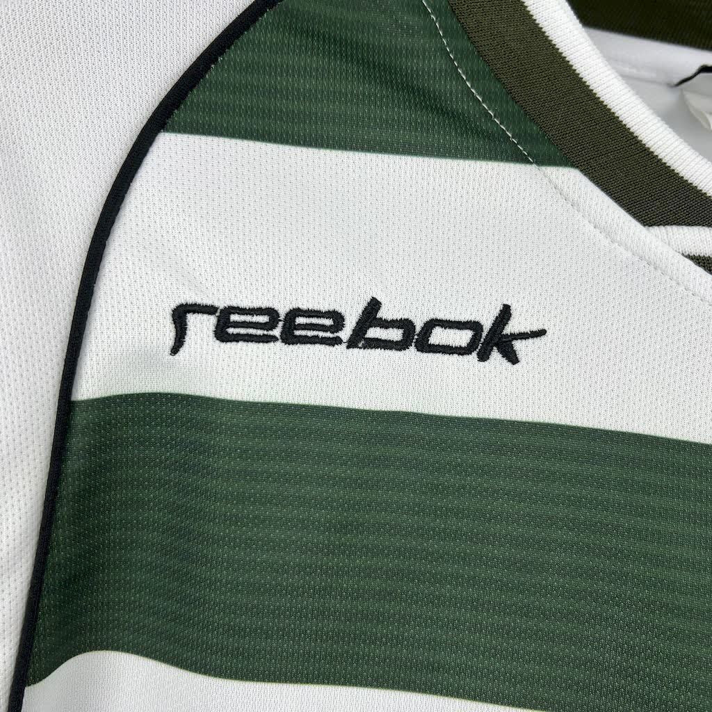 Football Shirt Sporting CP Home 01-03 Long Sleeves Retro extra 6
