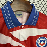 Football Shirt Chile Home 98-99 Long Sleeve Retro extra 6