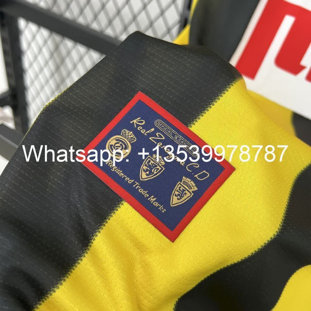 Football Shirt Real Zaragoza Away 96-97 Retro extra 6